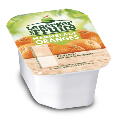 Marmelade d oranges bqt 30 g berger de fruits le lot de 15