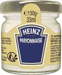 Mayonnaise roomservice pot verre 33 ml x 80