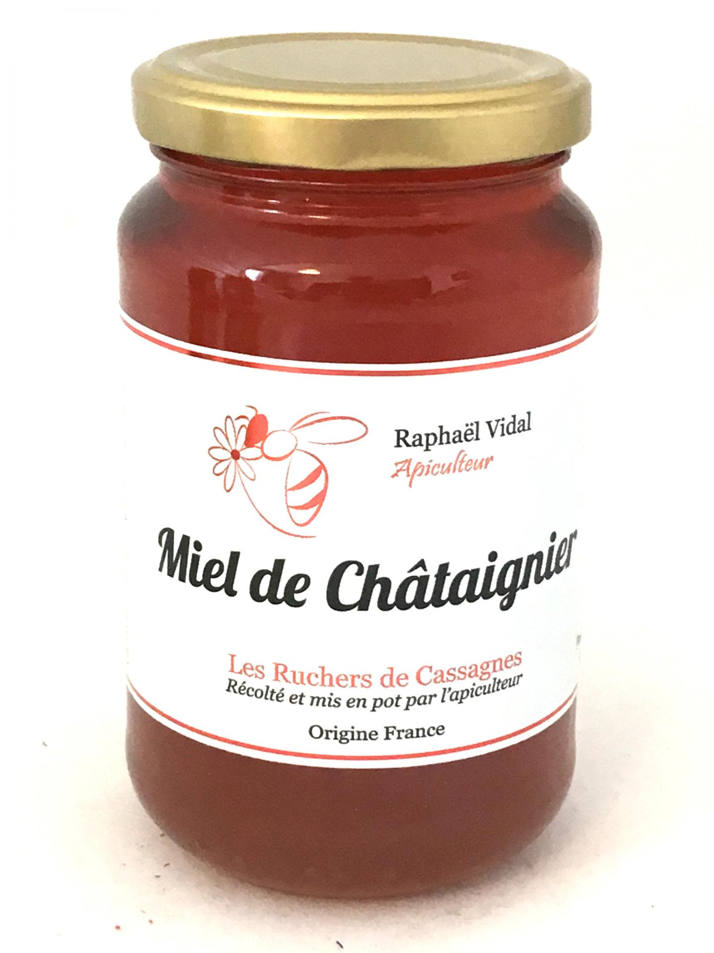 Miel de chataignier des cevennes 500g 1