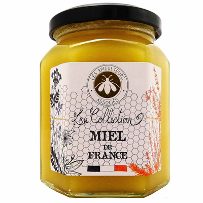 Miel de fleurs de france 375 g les apiculteurs associes