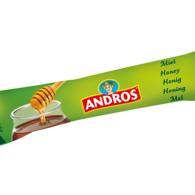 Miel en sticks 20 g andros vendu a l unite