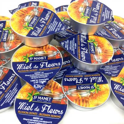 Miel de fleurs pot en verre 375gr en vente