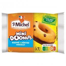 Mini doonuts fourre au chocolat en etui 15 g saint michel