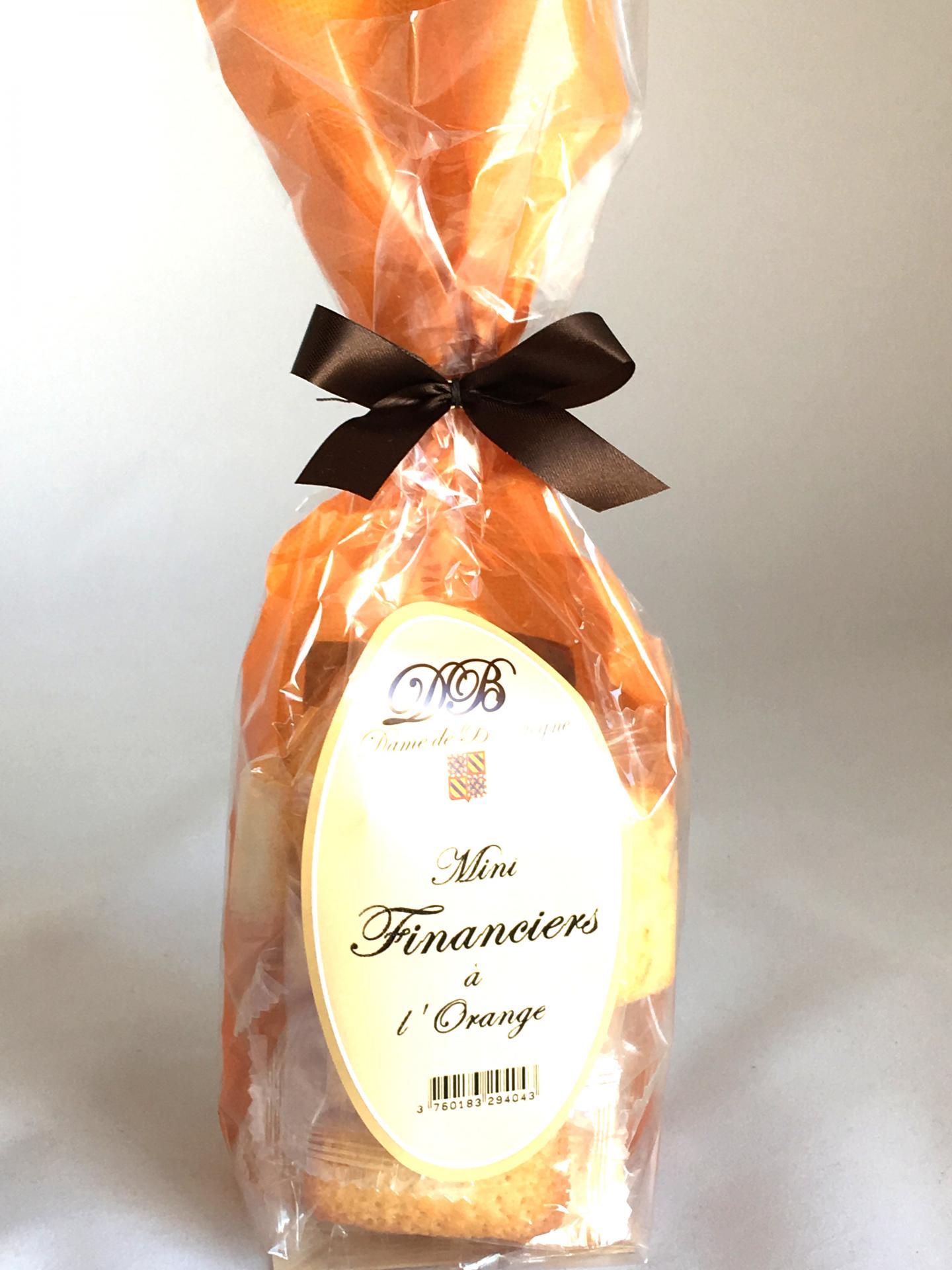 Mini financiers a l orange 150g sachet