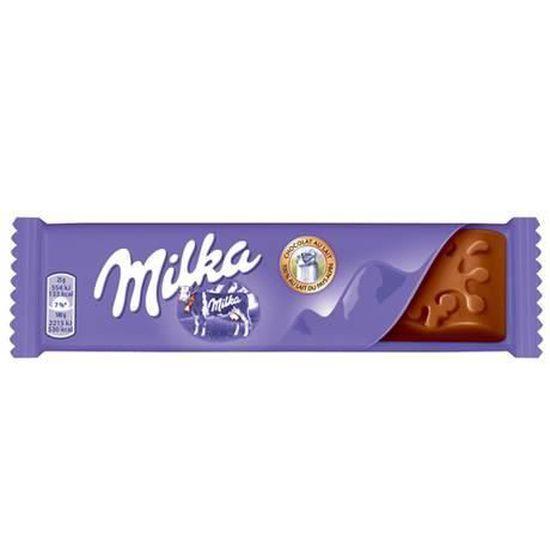 Mini tablettes chocolat au lait 48 x 25 g milka
