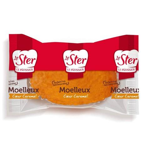 Moelleux coeur caramel 44 pieces le ster pour professionnels