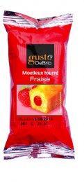 Moelleux fourre fraise en etui 30 g gusto debrio