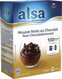 Mousse au chocolat noir 1 3 kg 100 rations alsa