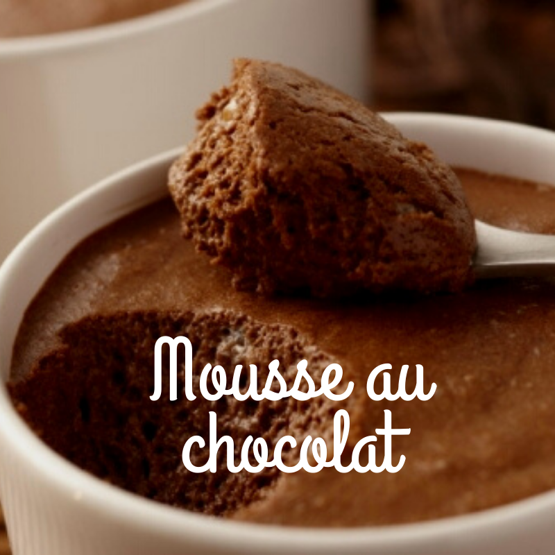 Mousse au chocolat tablette nestle