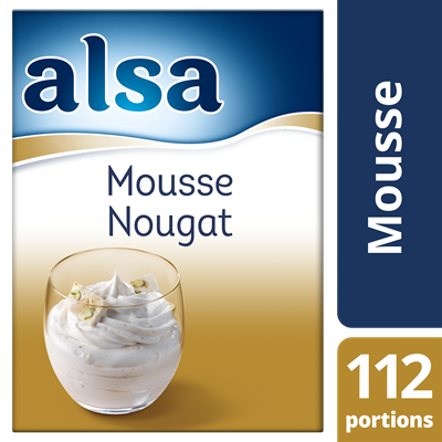 Mousse au nougat 900 g 112 portions alsa