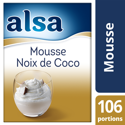 Mousse noix de coco 900 g 106 portions alsa