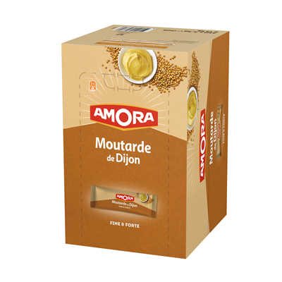 Moutarde de dijon dosettes 350 x 5 ml amora 2