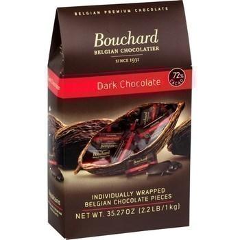 Accompagnement chocolat noir 72 % - CEMOI - Tubo de 800 g