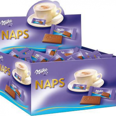 Naps chocolat au lait 355 pieces milka