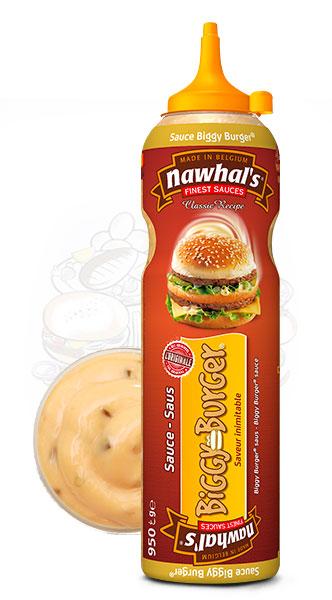 Nawhal s 950ml sauce biggy burger