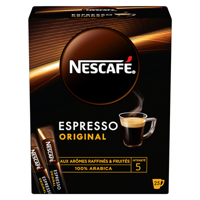 Nestle cafe espresso 25 sticks de 1 8 g nescafe