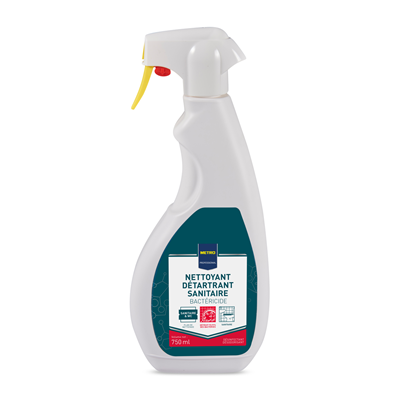 Nettoyant detartrant sanitaire bactericide 750 ml