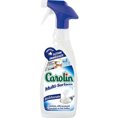 Nettoyant multi surfaces bicarbonate 650 ml carolin