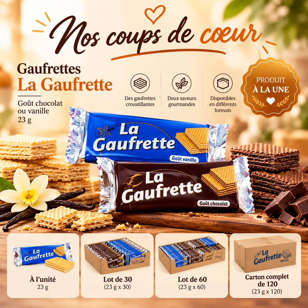 Nos coups de c ur gaufrettes gourmandes