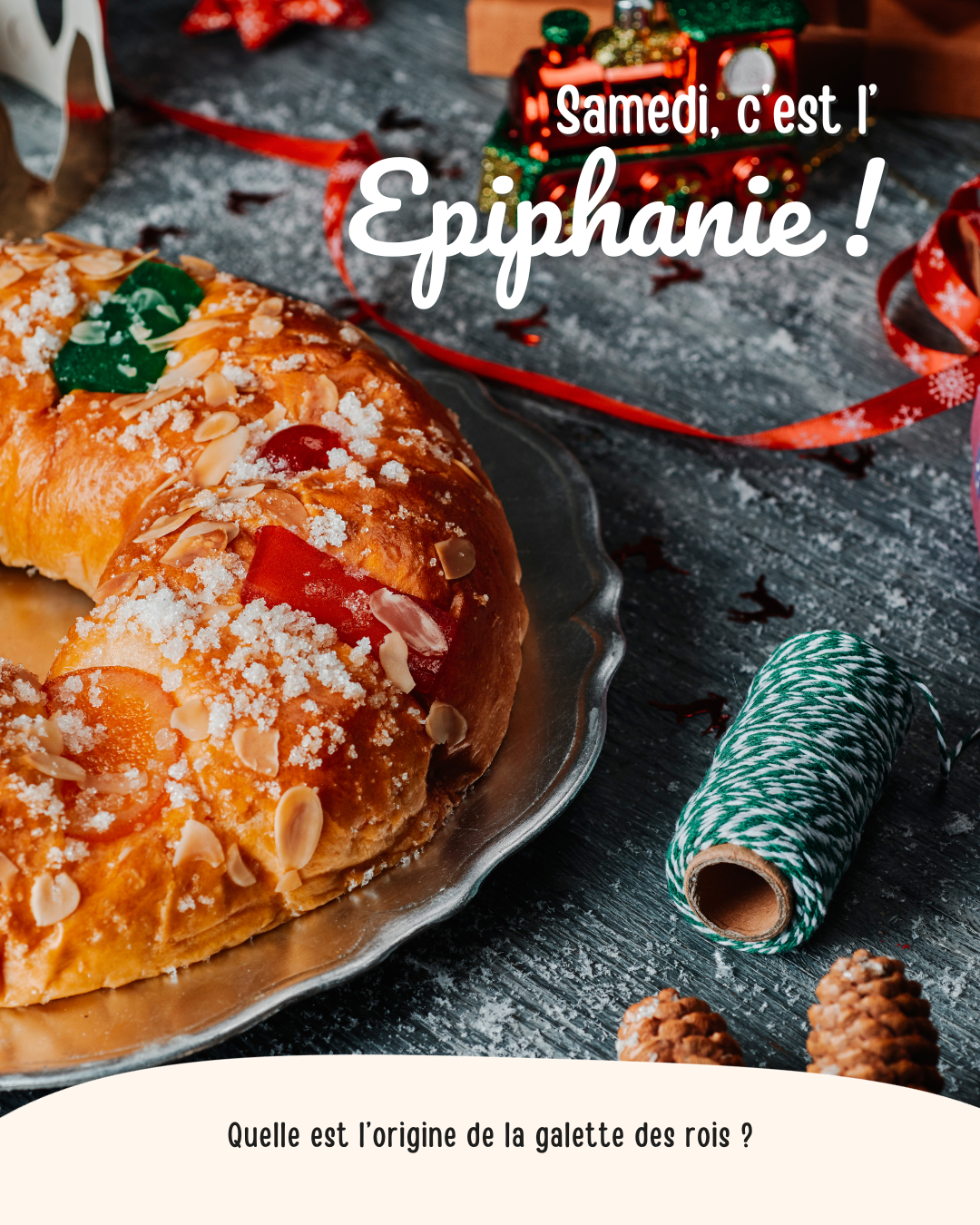 Épiphanie : quelle est l'origine de la galette des Rois ?