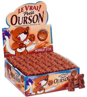 Véritable Petit Ourson Chocolat Lait (par 160)