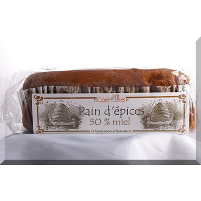 Pain d epices naturel 50 de miel 330 g les apiculteurs associes 1
