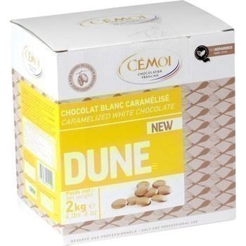 Palets de chocolat blanc caramelise dune 2 kg