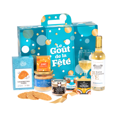 Panier gourmand soiree petillante