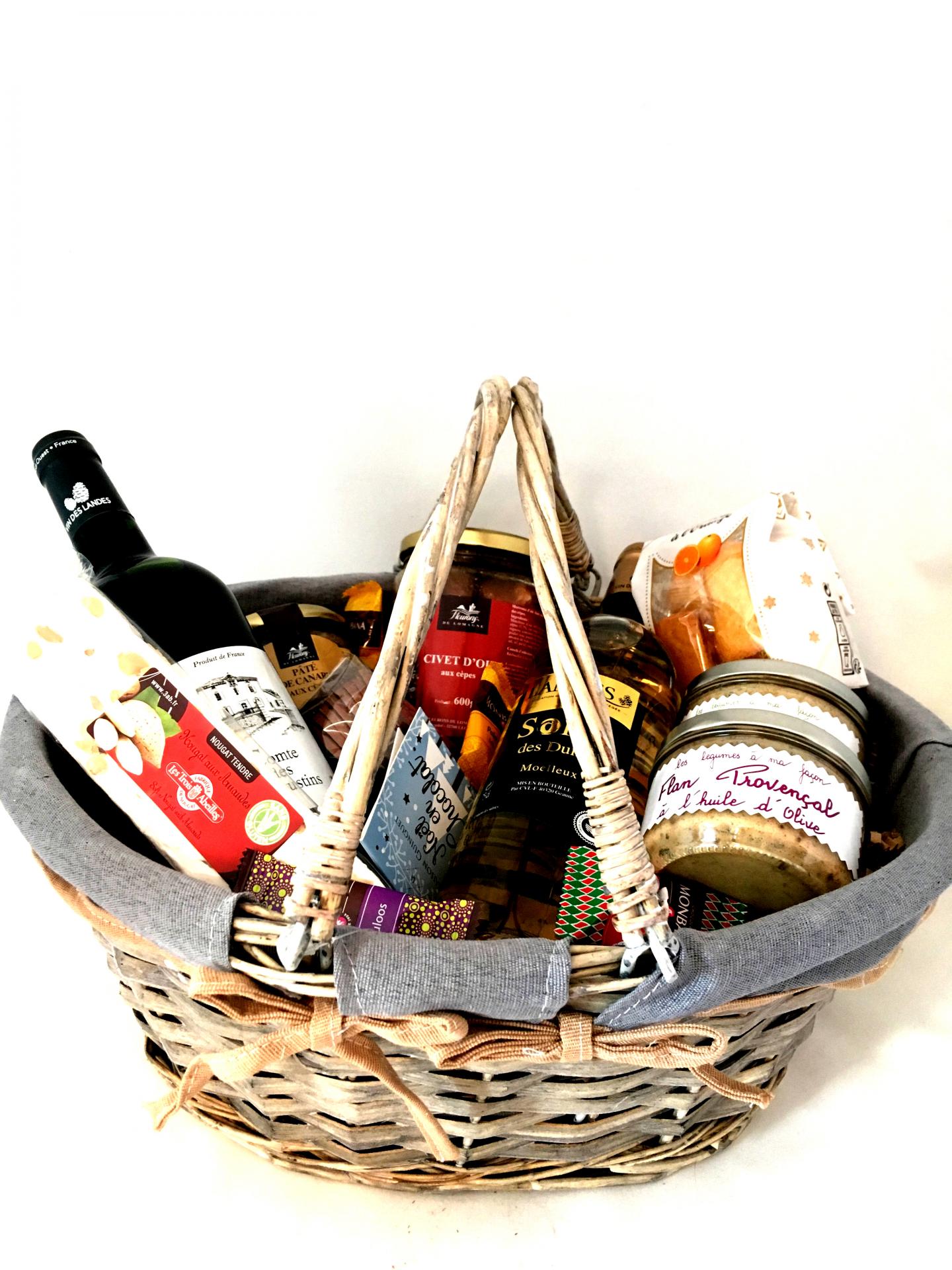 Panier terroir couple colis de noel 3