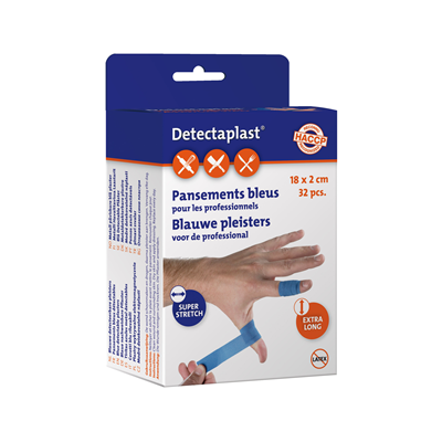 Pansement bleu pour professionnel x 32 detectaplast 1