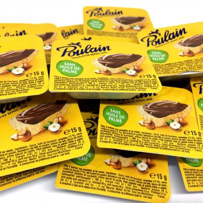 Pate a tartiner 15 g poulain en lot de 11