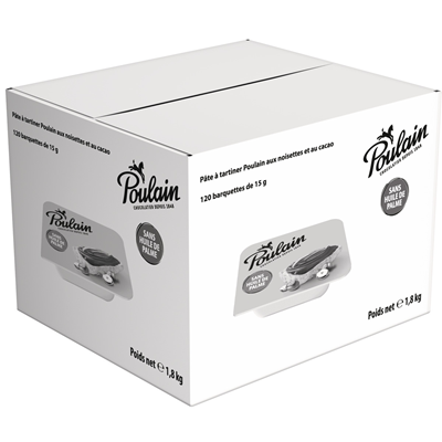 Pate a tartiner 15 g poulain x 120