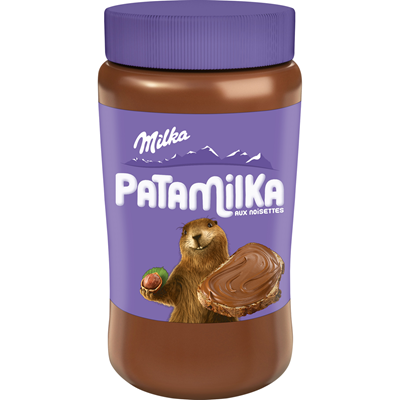 Pate a tartiner chocolat noisette patamilka
