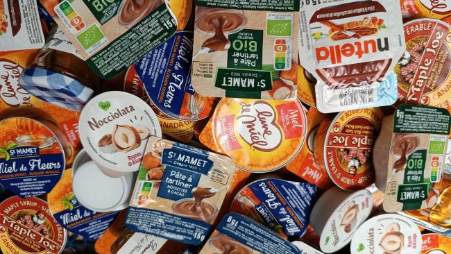 Pâte à tartiner, sirop d'érable et tartinables petit déjeuner