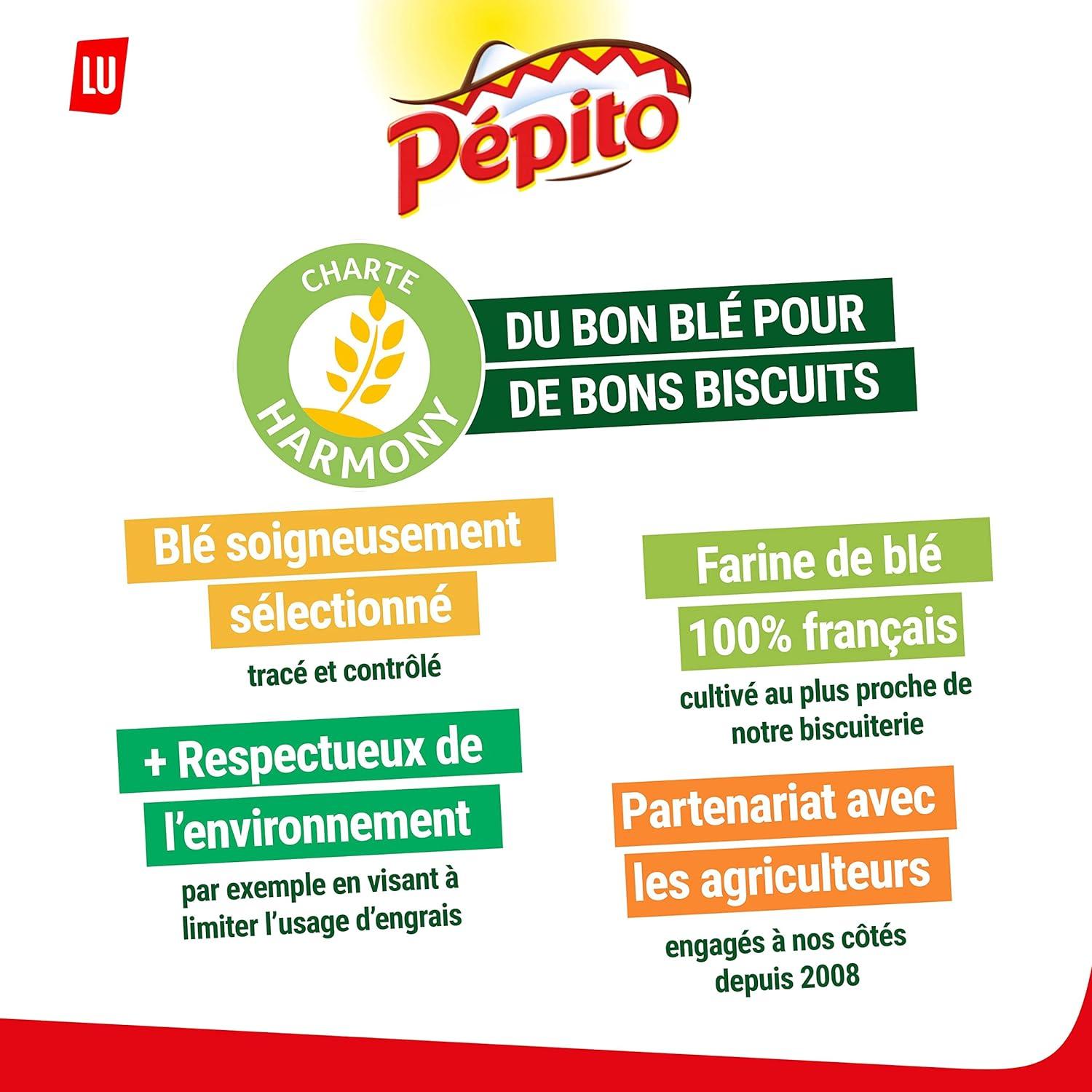 Pepito chocolat au lait 38 4 g x 120 etuis de 4 biscuits 1