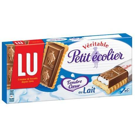 Petit ecolier tendre lait 6 x 120 g lu pour professionnels
