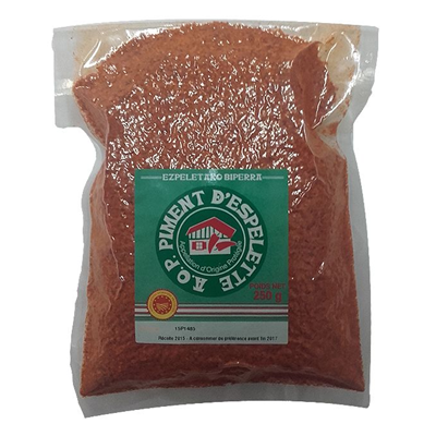 Piment d espelette aop 250 g