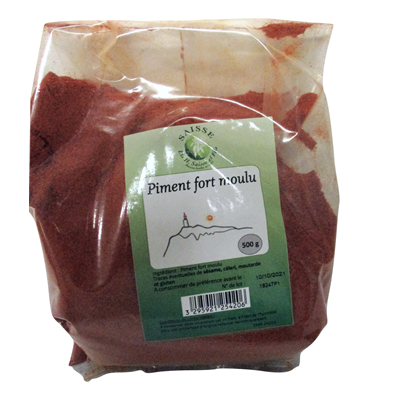 Piment fort sachet 500 g saisse et fils