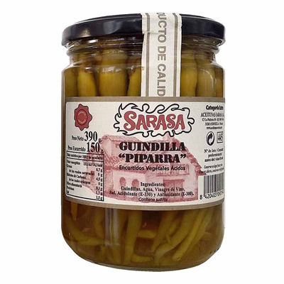 Piment guindilla piparra sarasa 445 ml