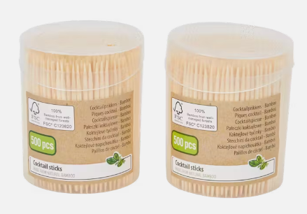 Piques a cocktail 2 x 500 pieces