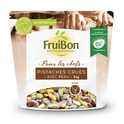 Pistaches crues avec peau 1 kg Fruibon