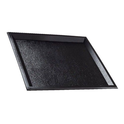 Plateau plastique imitation ardoise Solia 24 x 24 cm (vendu par 10)