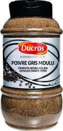 Poivre gris moulu 400 g ducros