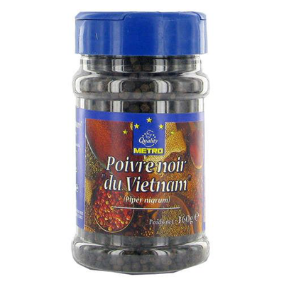 Poivre noir du vietnam 160 g 1