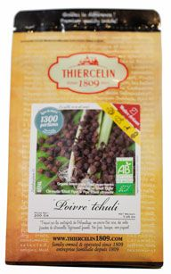 Poivre tchuli baies sechees bio 200 g thiercelin