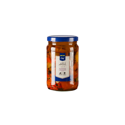 Poivrons grilles a l huile 1 7 l metro chef