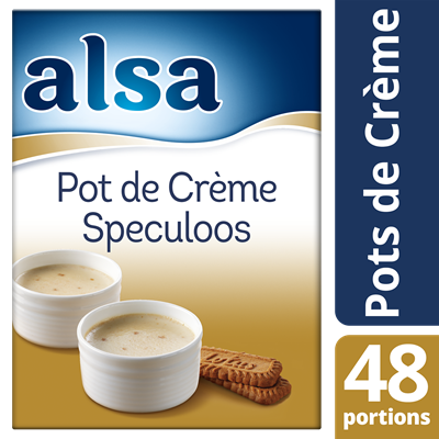 Pot de creme speculoos 720 g 48 portions alsa