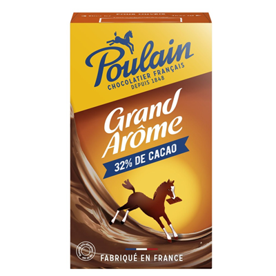 Poudre chocolatee grand arome 250 g poulain