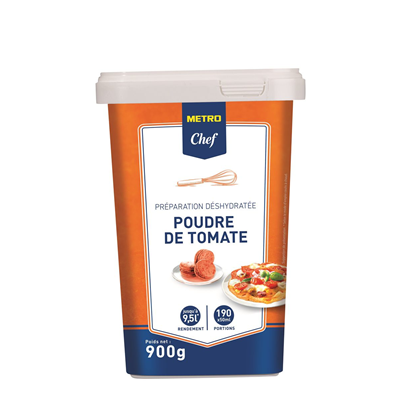 Poudre de tomate 9.5 L - 900 g METRO Chef