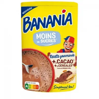 Preparation en poudre pour boissons cacaotees 750 g banania